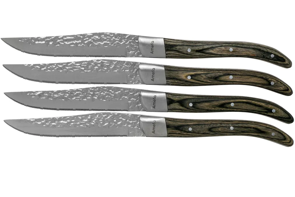 Amefa Royal Steak Lunar 2520 couteaux à steak, 4 pièces