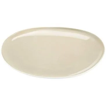Assiette plate 27 cm Blanc Mat / Lin Brillant - Oslo - MEDARD DE NOBLAT