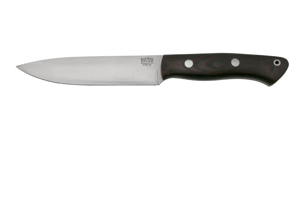 Bark River Aurora II CPM 3V Red & Black SureTouch G10, couteau de bushcraft