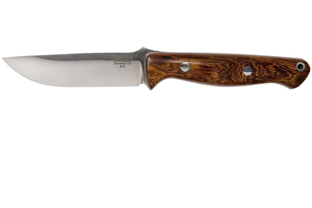 Bark River Gunny A2, Desert Ironwood couteau outdoor