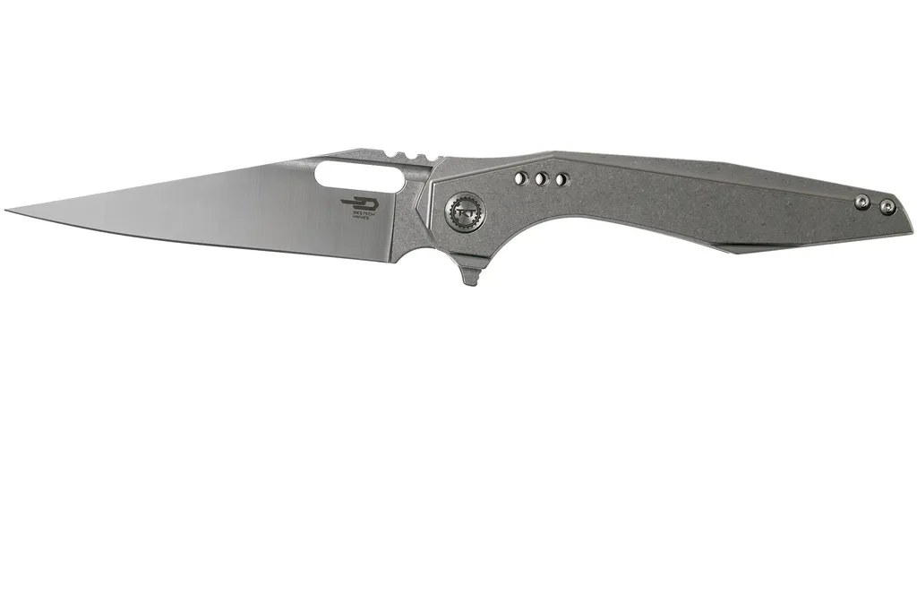 Bestech Malware BT1902A Stonewashed Titanium couteau de poche, Todd design