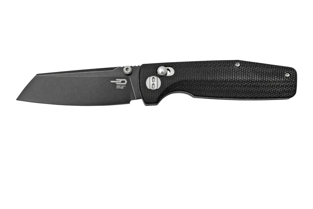 Bestech Slasher BG43A-2 Black Micarta, couteau de poche