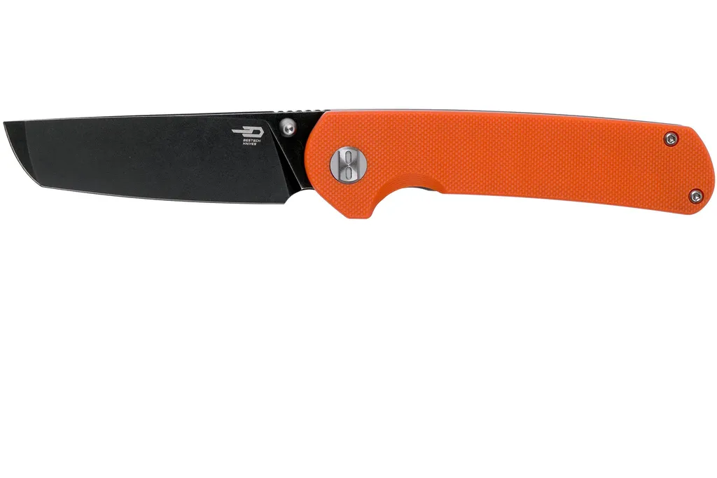 Bestech Sledgehammer BG31A-2 Orange G10, Black Stonewashed couteau de poche