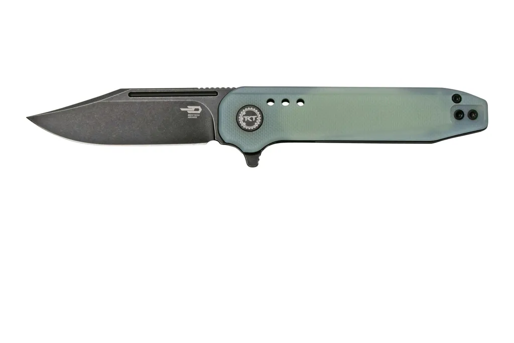 Bestech Syntax BG41C Stonewashed, Transparant G10 couteau de poche