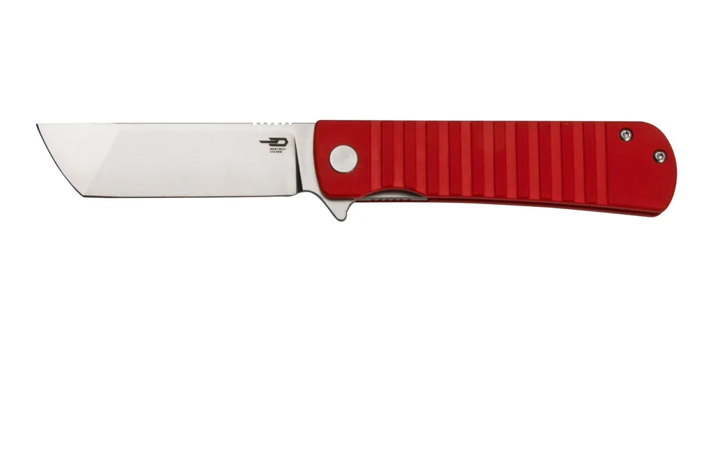 Bestech Titan BG49A-3 Stonewashed, Red G10, couteau de poche