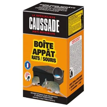 Boite appât - rats et souris - avec clé de fermeture - CAUSSADE