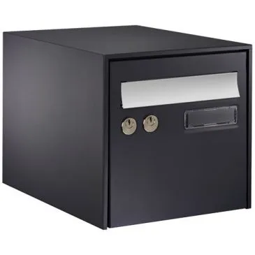 Boite aux lettres à colis - Box 300  - simple face - gris anthracite - DECAYEUX