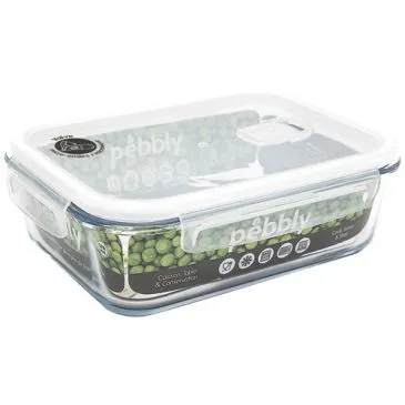 Boîte de conservation rectangulaire 1,5 L - PEBBLY