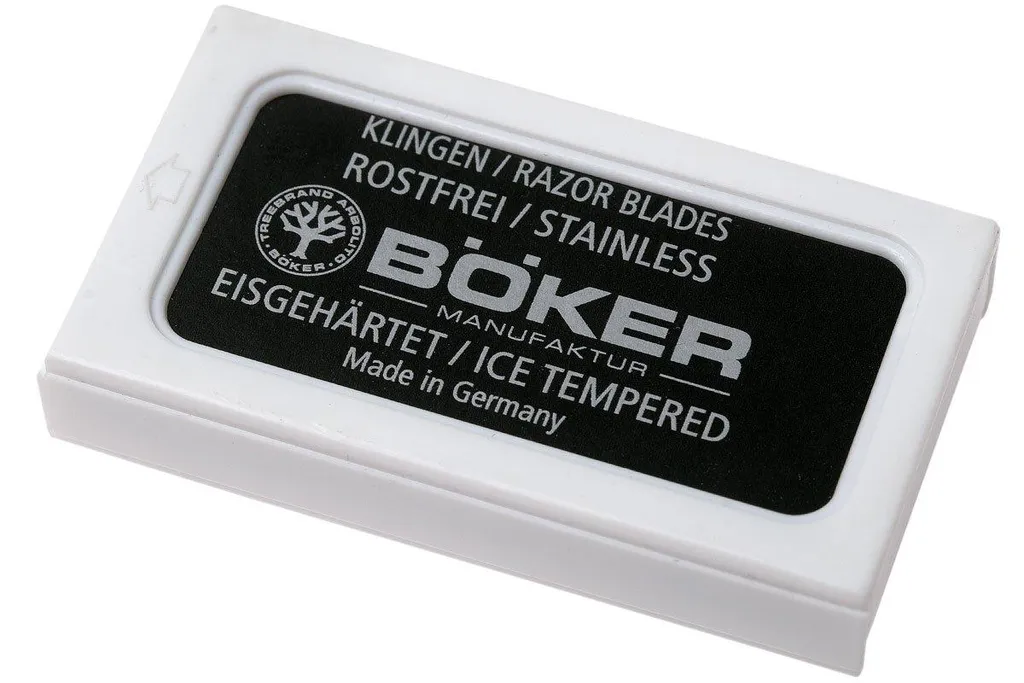 Böker jeu de 10 lames de rasoir pour un rasoir de sécurité 04BO160