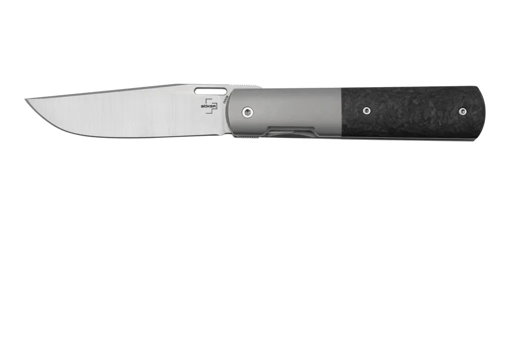 Böker Plus Urban Barlow 01BO490, Carbonfiber, couteau de poche , Brad Zinker design