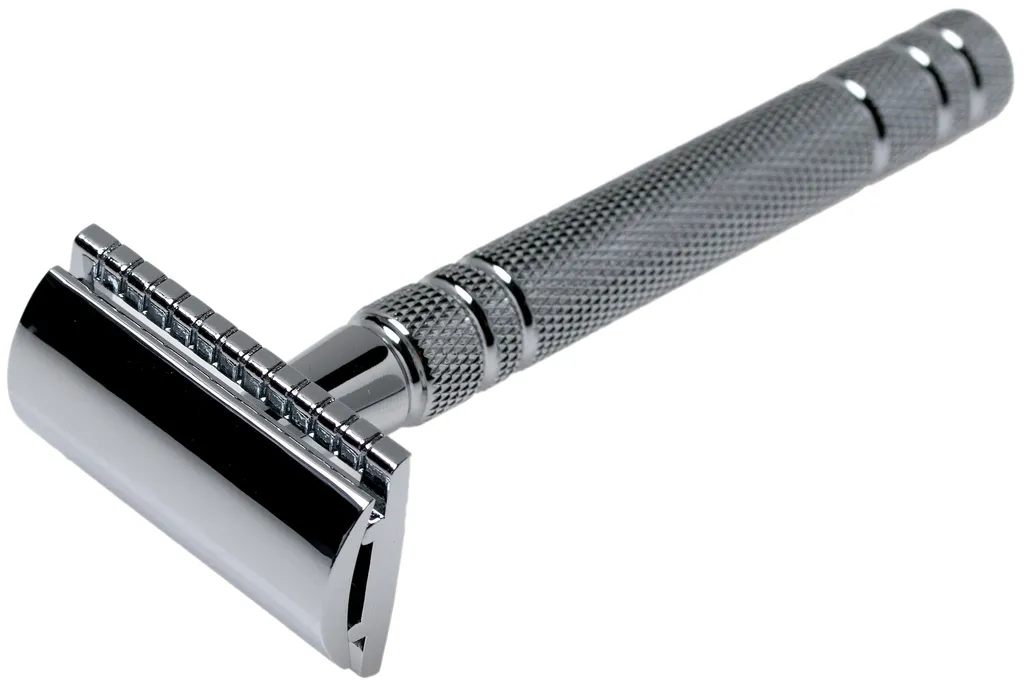 Böker Safety Razor Boraso Chrome 04BO221 rasoir classique, chromé