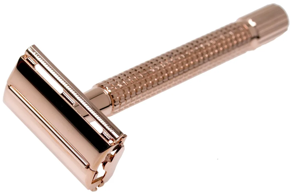 Böker Safety Razor Butterfly L Rose Gold 04BO218 rasoir classique, or rose