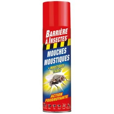 Bombe insecticide volant 400 ml - BARRIERE A INSECTES