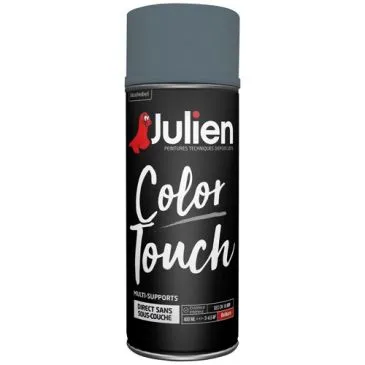Bombe peinture 400 ml Anthracite - Color Touch Brillant - JULIEN