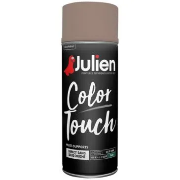 Bombe peinture 400 ml Taupe - Color Touch Satin - JULIEN