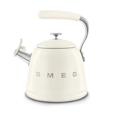 Bouilloire sifflante 2,3 L Crème - Années 50 - WKF01CR - SMEG