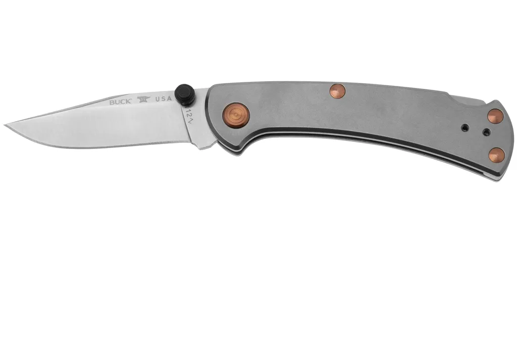 Buck 112 Slim Pro TRX 2024 Legacy Collection 0112GYSLE, CPM S45VN, Titanium, Copper PVD, Limited Edition couteau de poche