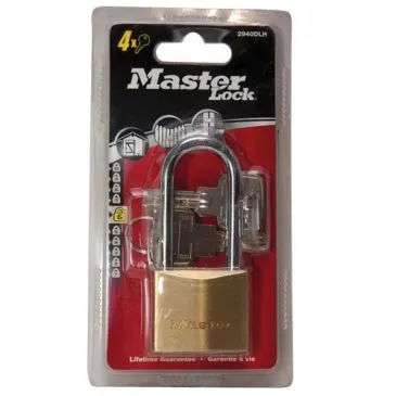 Cadenas laiton - 40 mm - anse acier 51 mm - MASTER LOCK