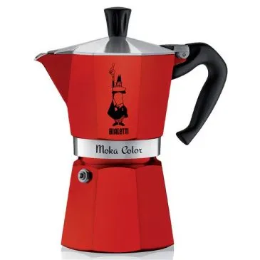Cafetière italienne 3 tasses Rouge - Moka Express Color - BIALETTI