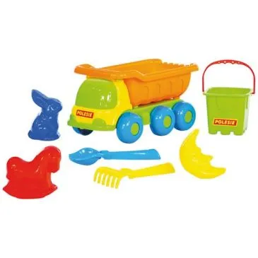 Camion benne 29x15.1x14.4cm avec accessoires - IMAGIN