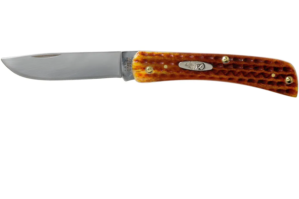 Case Knives Sod Buster Jr Pocket Worn Harvest Orange Bone Corn Cob Jig 07396, 6137 SS couteau de poche
