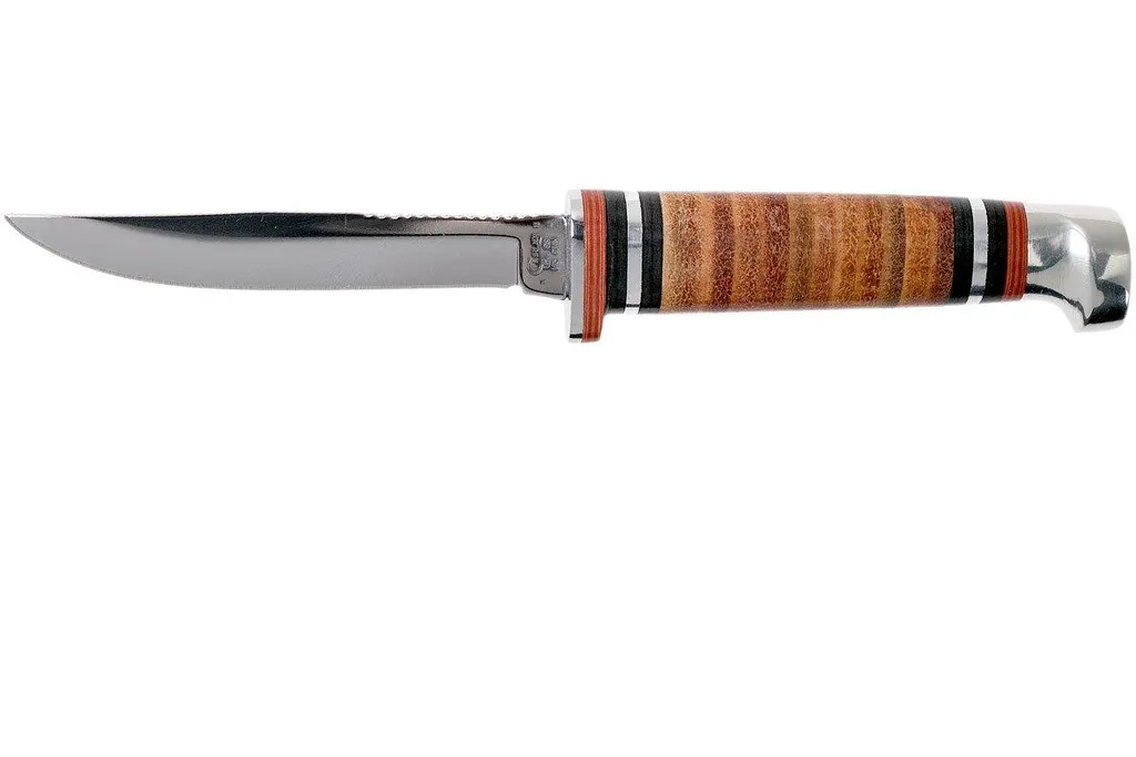 Case Leather Hunter Fixed 00379, M3FINN SS, couteau de chasse