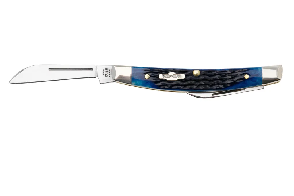 Case Small Congress 02845 Blue Bone, Rogers Corn Cob Jig 6268 SS couteau de poche