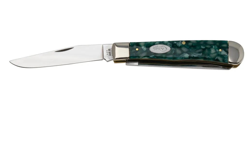 Case Trapper 71380 SparXX, Smooth Green Kirinite 10254 couteau de poche