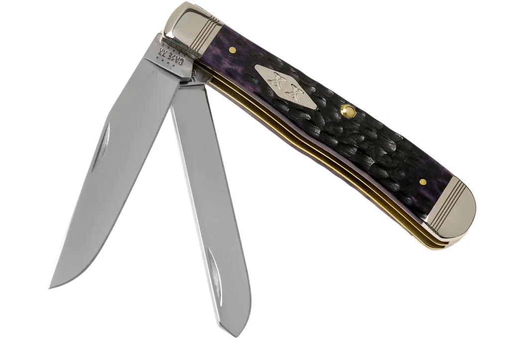 Case Trapper Purple Bone, Standard Jig, 31620, 6254 SS couteau de poche
