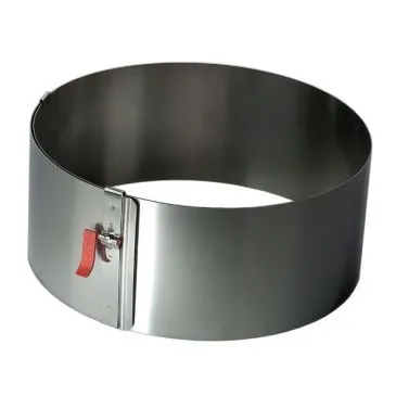 Cercle à pâtisserie extensible 18-30 cm / Hauteur 7 cm - LARES