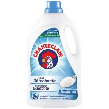 Chanteclair lessive liquide bicarbonate eclat du linge 1.8l - CHANTECLAIR