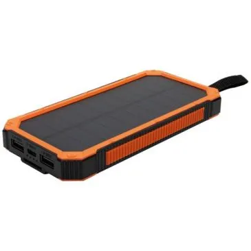 Chargeur Powerbank solaire compact avec lampe torche - ZENITECH
