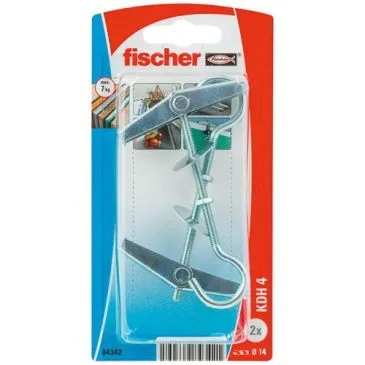 Cheville a ressort kdh 4 blister x2 - FISCHER