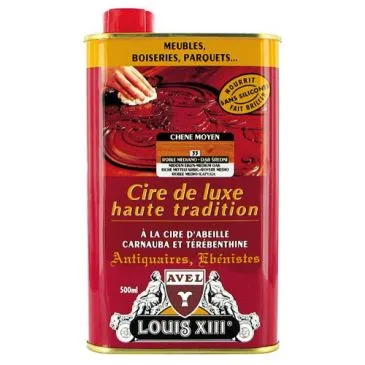 Cire liquide chêne moyen 500 ml - LOUIS XIII