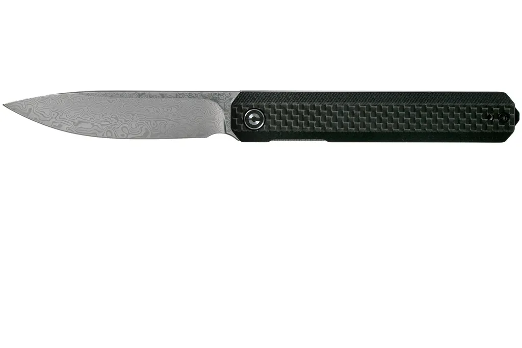Civivi Exarch C2003DS-1 Damascus, Carbonfiber & G10 couteau de poche