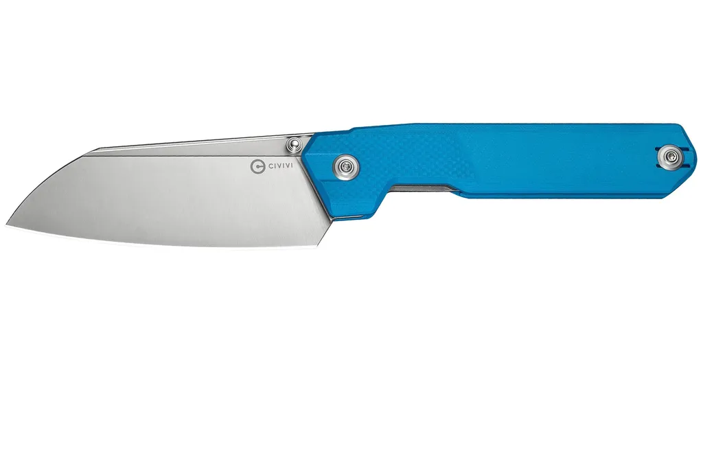 Civivi Hid C23008-5 Satin 14C28N, Blue G10, couteau de poche, Ostap Hel design