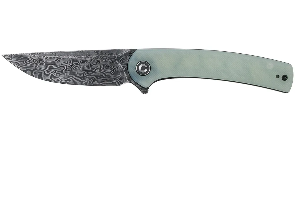 Civivi Mini Asticus C19026B-DS1 Damascus, Natural G10 couteau de poche