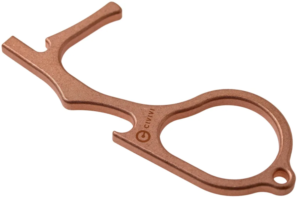 Civivi MT-1 CA02B Copper, Ouvre-porte  et multitool antibactérien