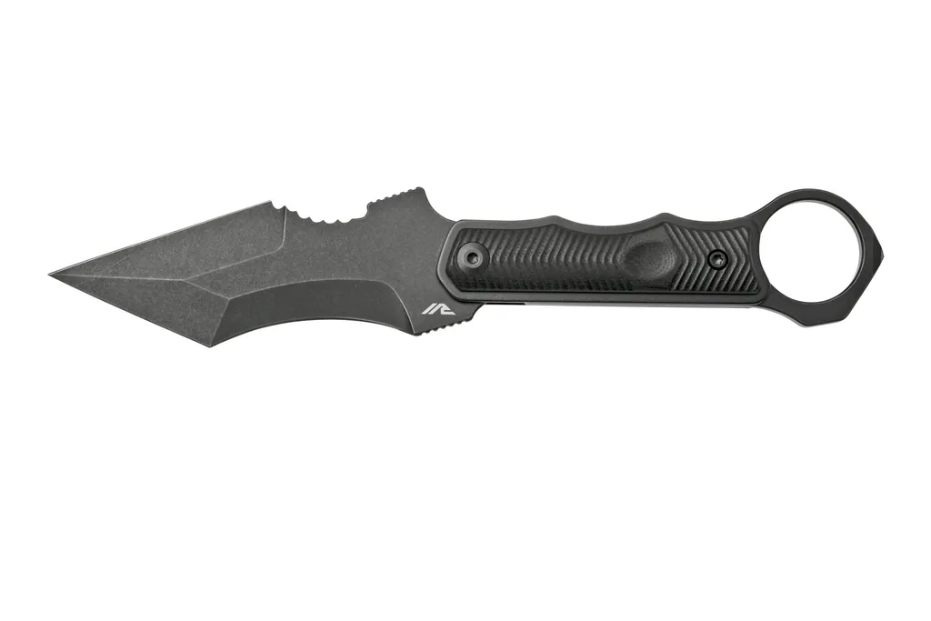 Civivi Orthrus C20037B-1 noir, couteau semi fixe