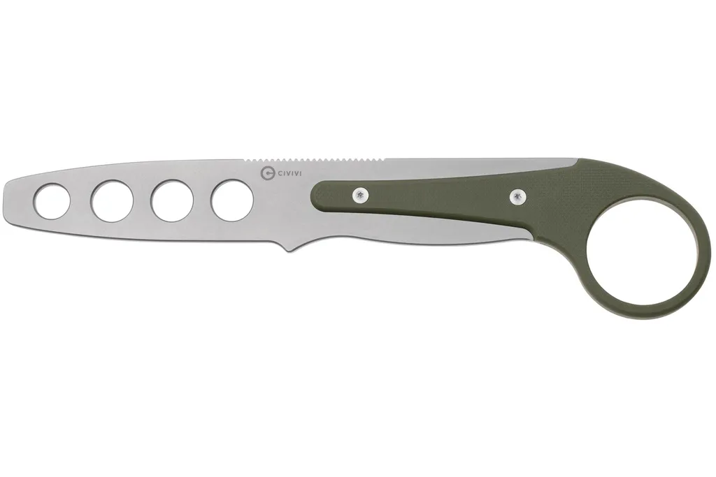 CIVIVI Varius C22009C-2 OD Green G10 Ring Handle, couteau d'entrainement