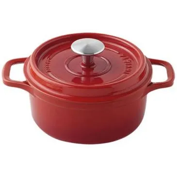 Cocotte en fonte ronde 28 cm Rubis - INVICTA
