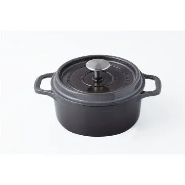 Cocotte en fonte ronde 32 cm Taupe - INVICTA