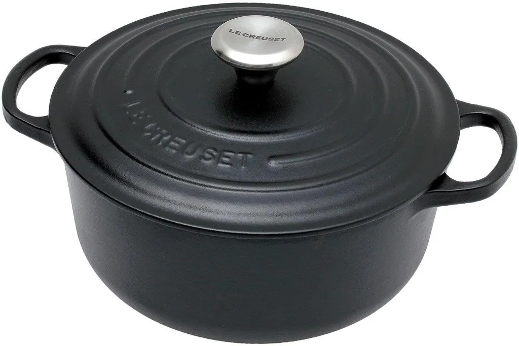 Cocotte Le Creuset 20 cm, 2,4 L noir