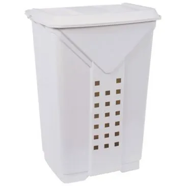 Coffre à linge Prima 60L blanc cérusé - EDA
