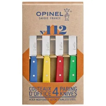 Coffret de 4 couteaux Office Couleurs - Classique - OPINEL