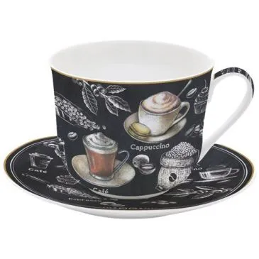 Coffret Tasse Déjeuner 40 cl - Barista - EASY LIFE