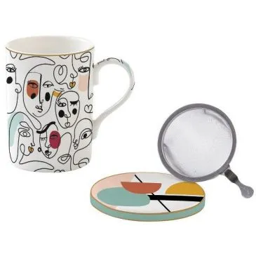Coffret tisanière 35 cl - Modernism - Coffee Mania - EASY LIFE