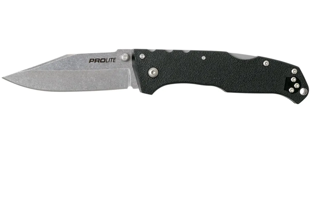 Cold Steel Pro Lite 20NSC Clippoint Black couteau de poche, Andrew Demko design