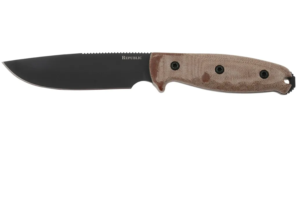 Cold Steel Republic FX-50FLD, PVD S35VN, Natural Micarta, couteau de bushcraft