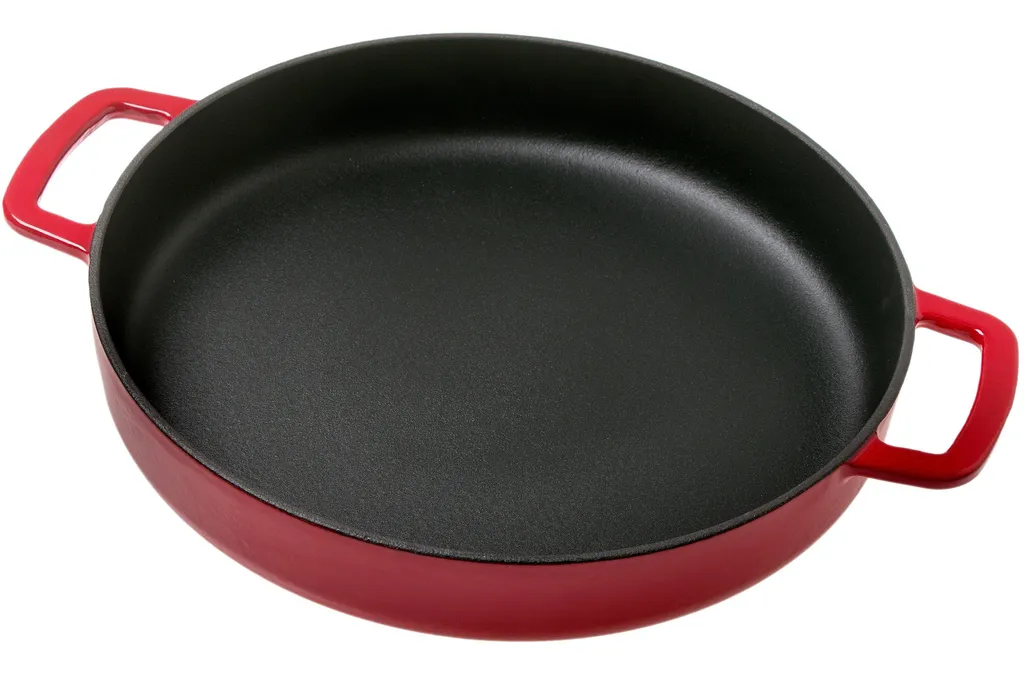 Combekk Sous Chef 192128RD  cocotte 28 cm double poignée, rouge